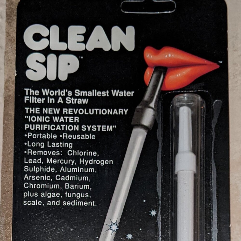 Clean Sip Water Filter Straw
